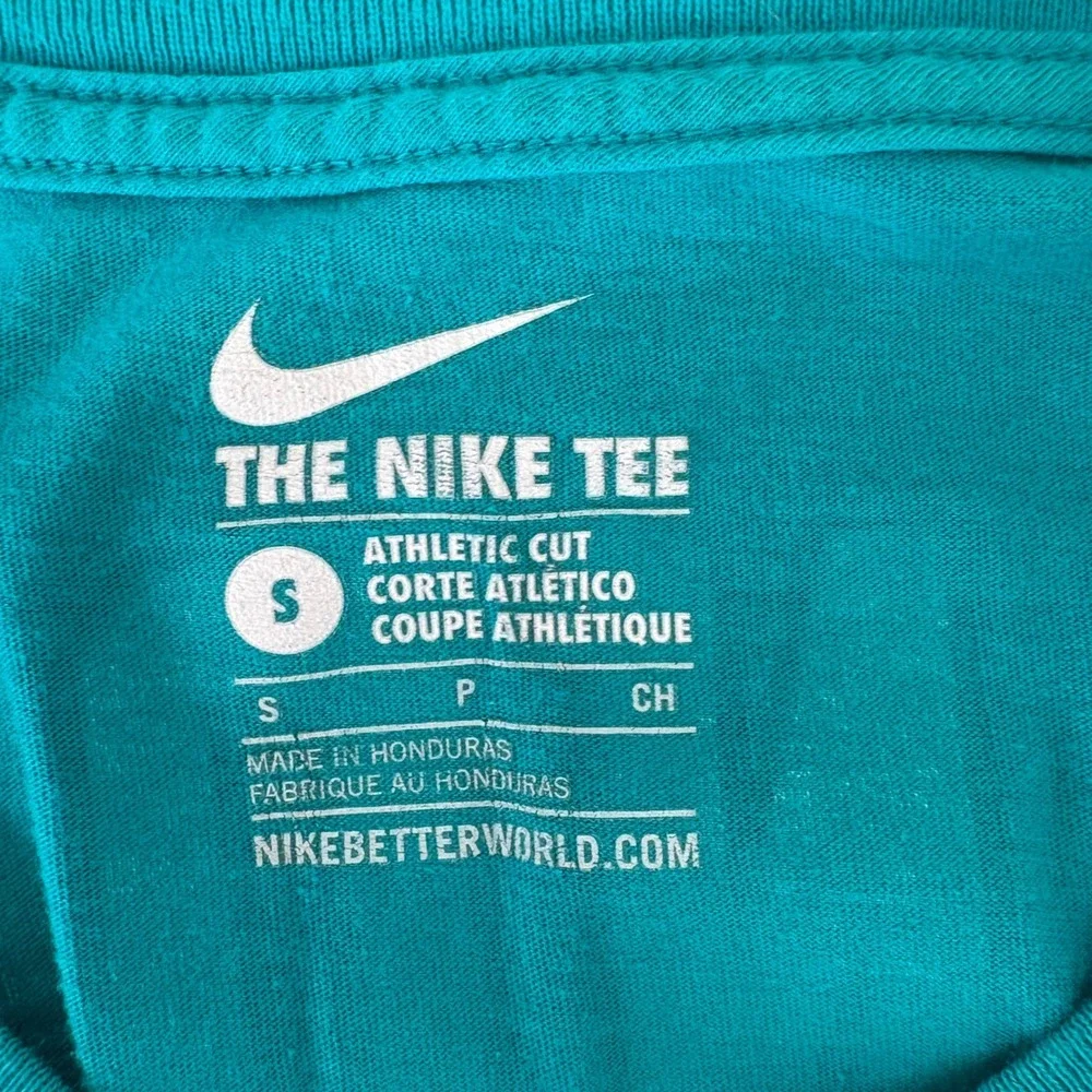 Nike Miami Dolphins Jarvis Landry 14 NFL T-Shirt Womens Small Aqua Teal Athletic